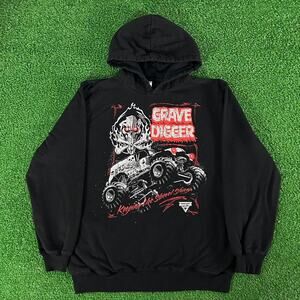 Retro monster jam grave digger